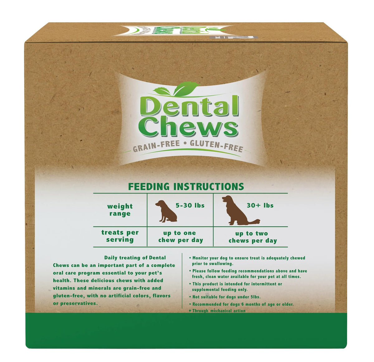 Dental Chews, 72 CT Dental Sticks V38502