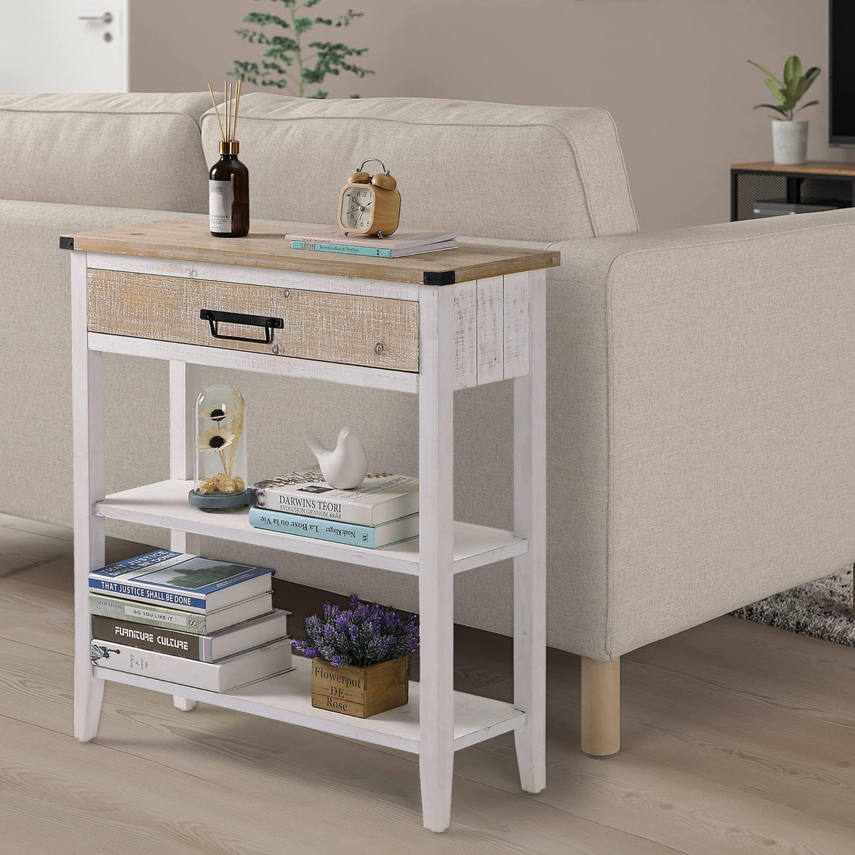 Console Table with Drawer Q263