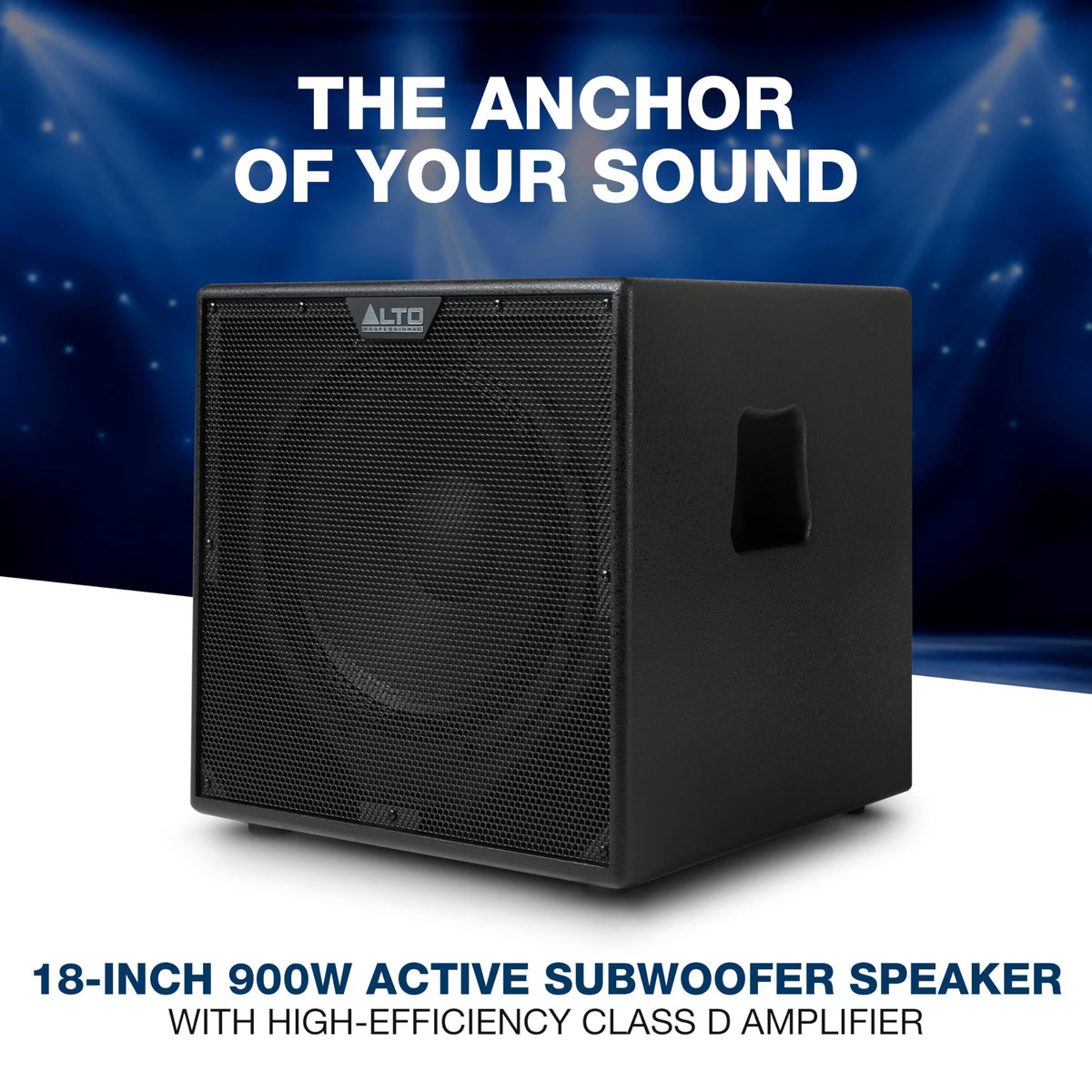 900W 18" Powered PA Subwoofer O3798