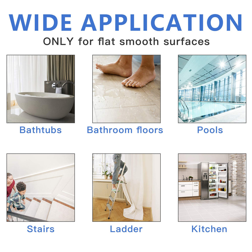 24 PCS Non Slip Adhesive Bathtub Stickers O5652