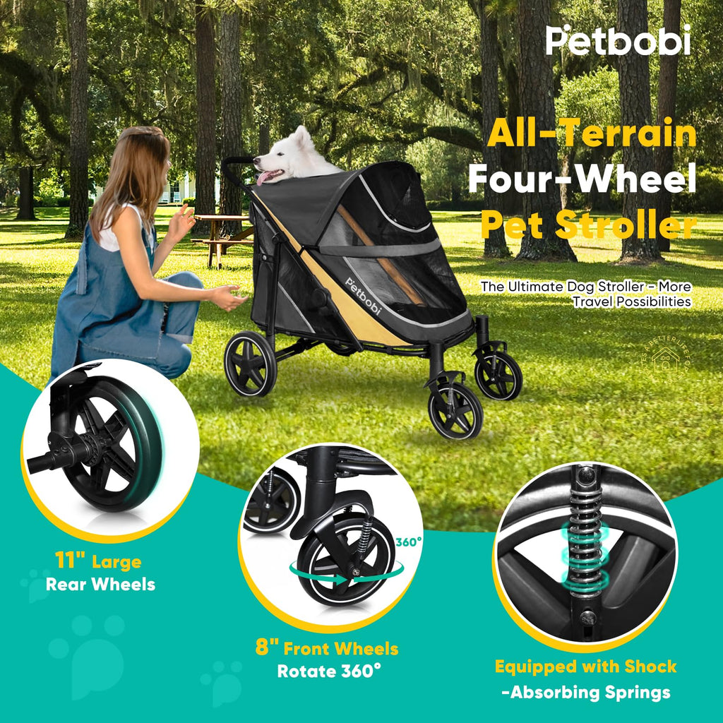 Dog Stroller for Large Medium Dogs up to 80 lbs L204094