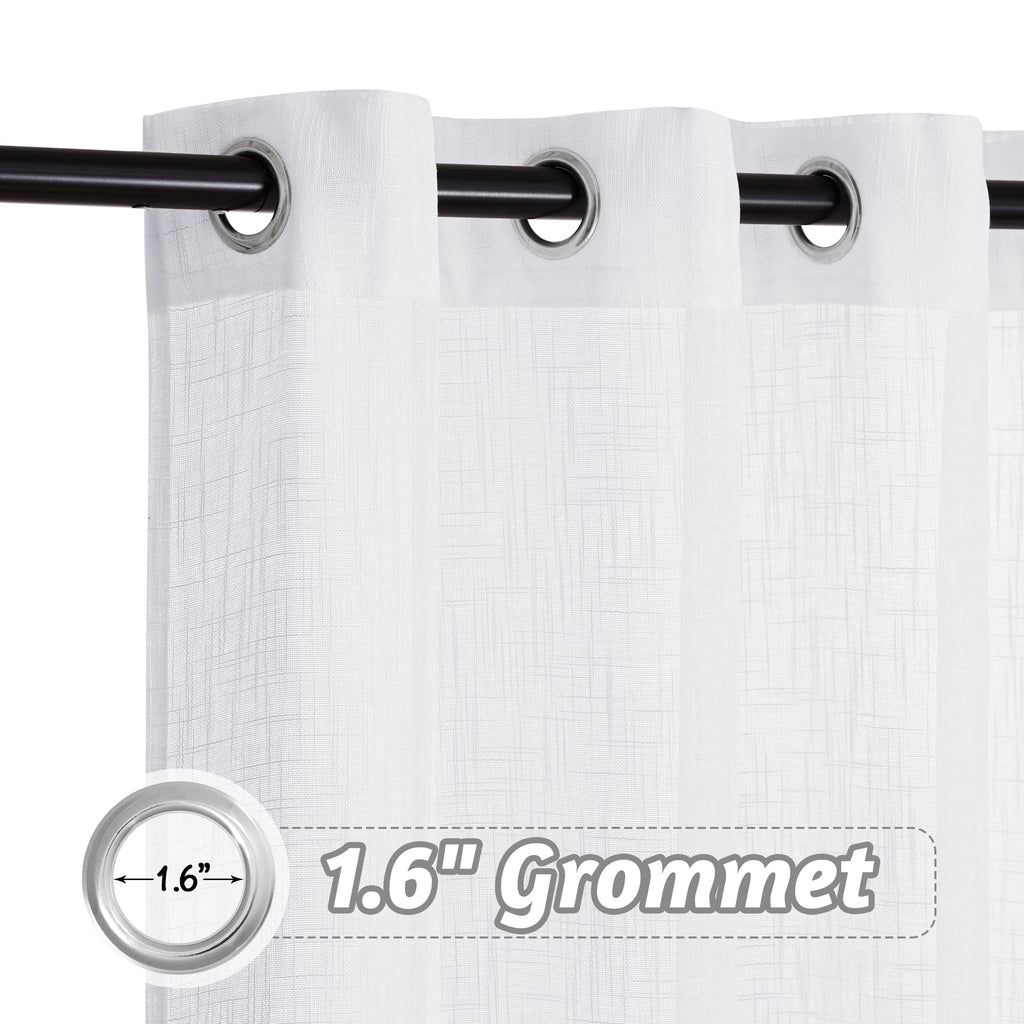 Extra Wide Sheer Curtains M67038