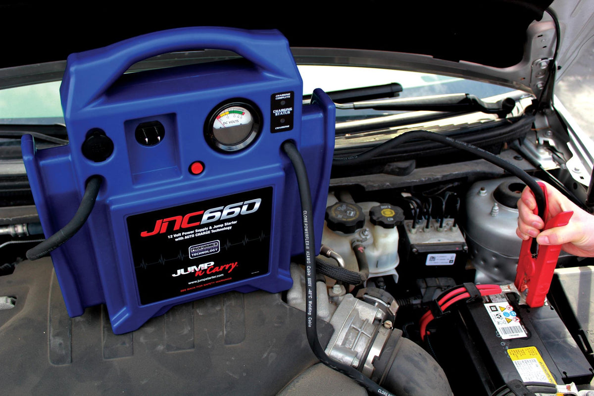 12 Volt Lithium Jump Starter and 1700 Peak Amp Jump Starter E635