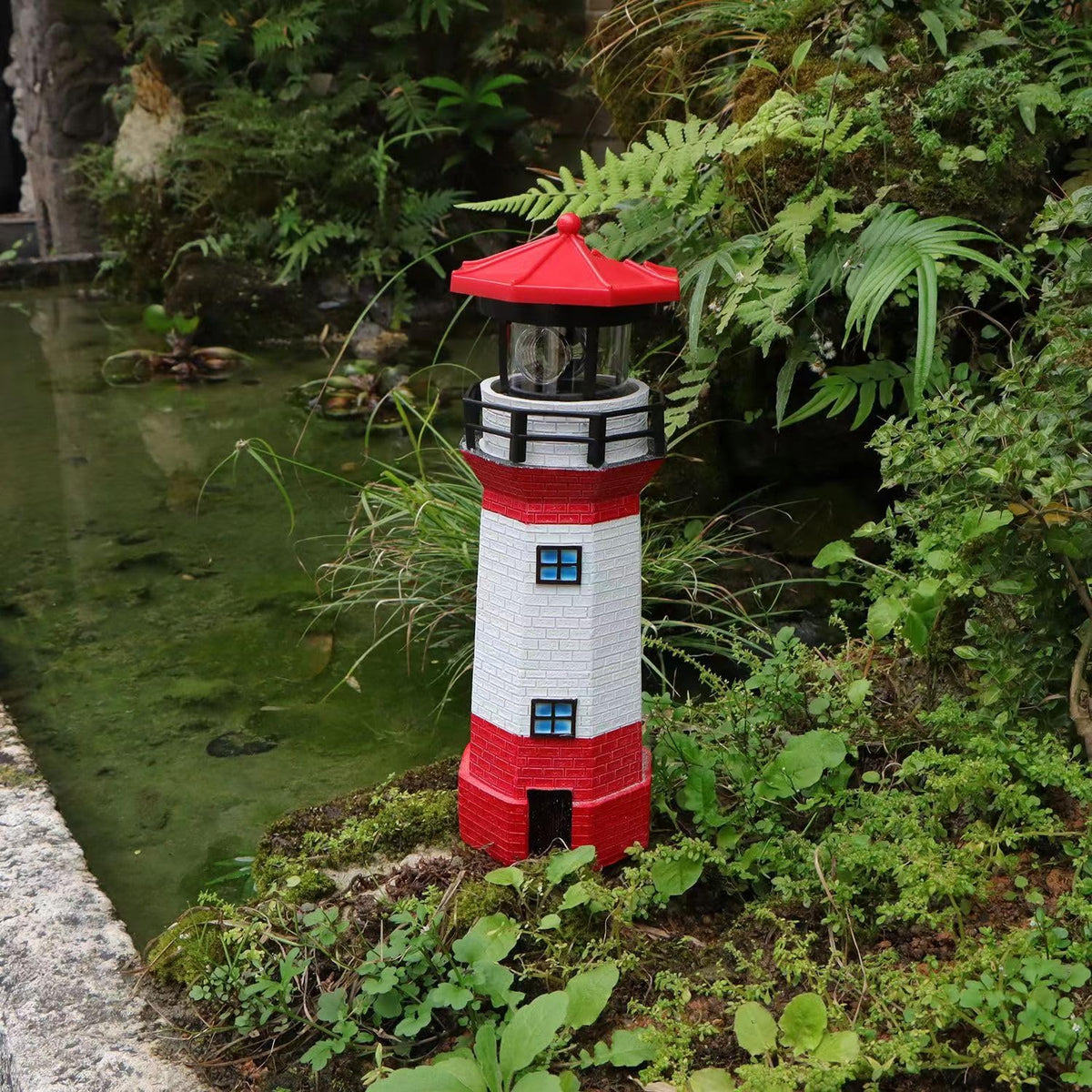 Solar Lighthouse Decorative Lights U564