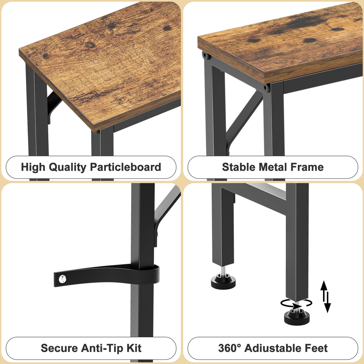 47.2" Narrow Console Table P1228