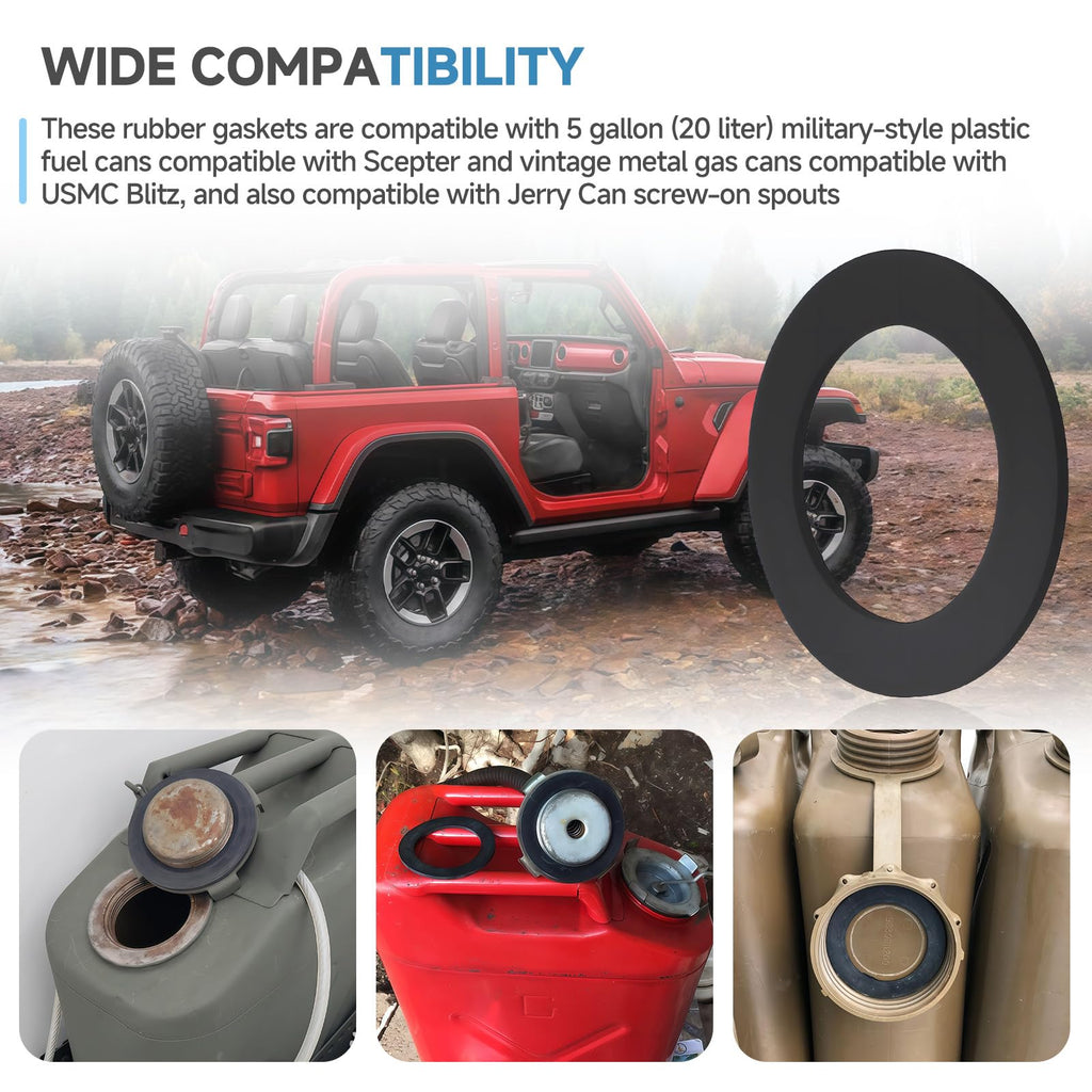 Jerry Can Gaskets 5-Pack W8033