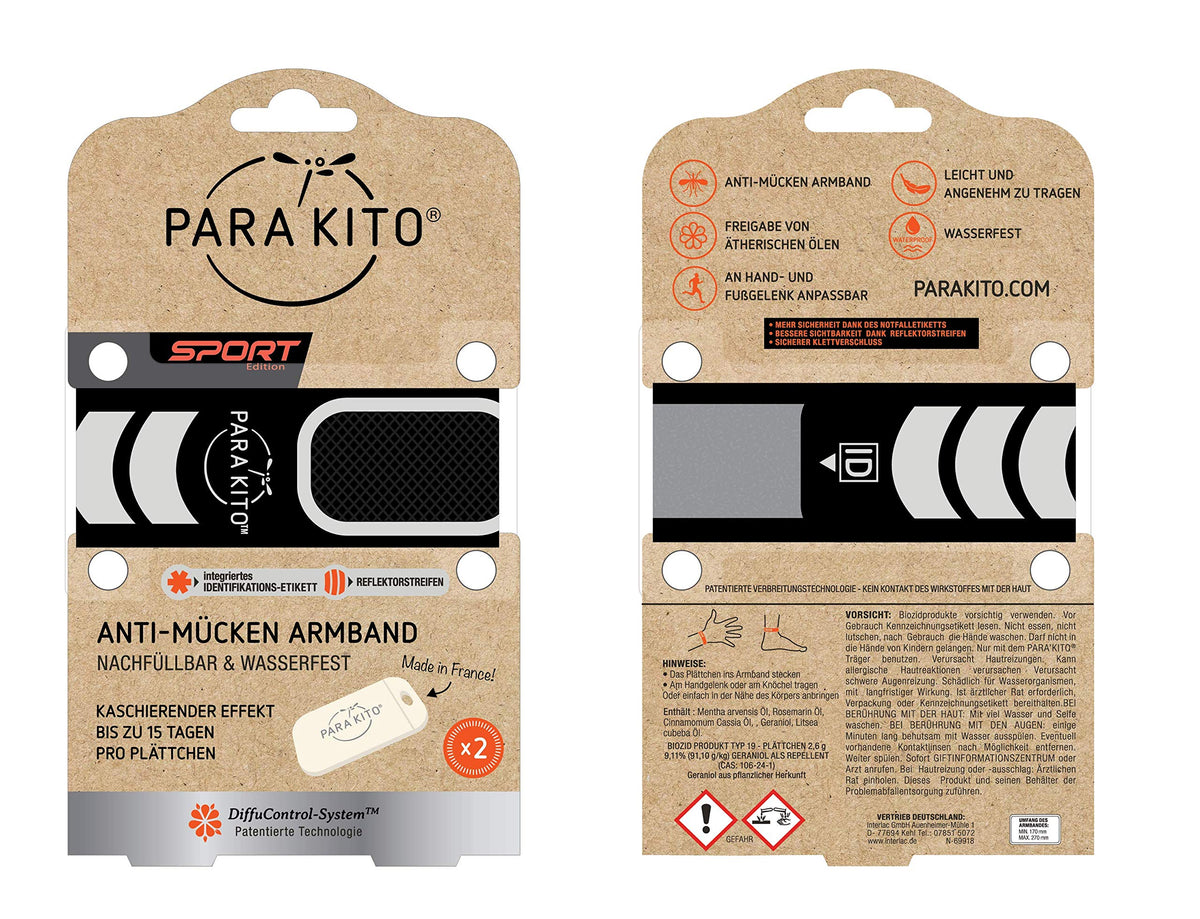 Waterproof Natural Essential Oils Mosquito Repellent Wristband Z557