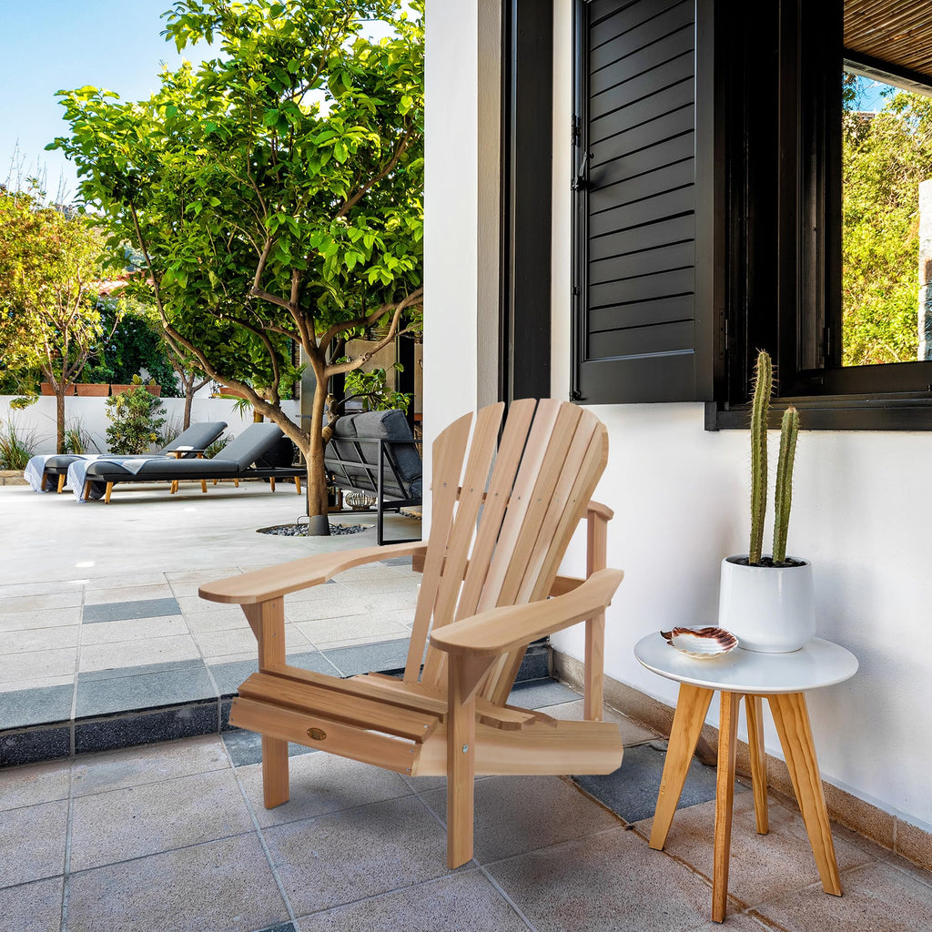 Natural 36 in Adirondack Chair G53479