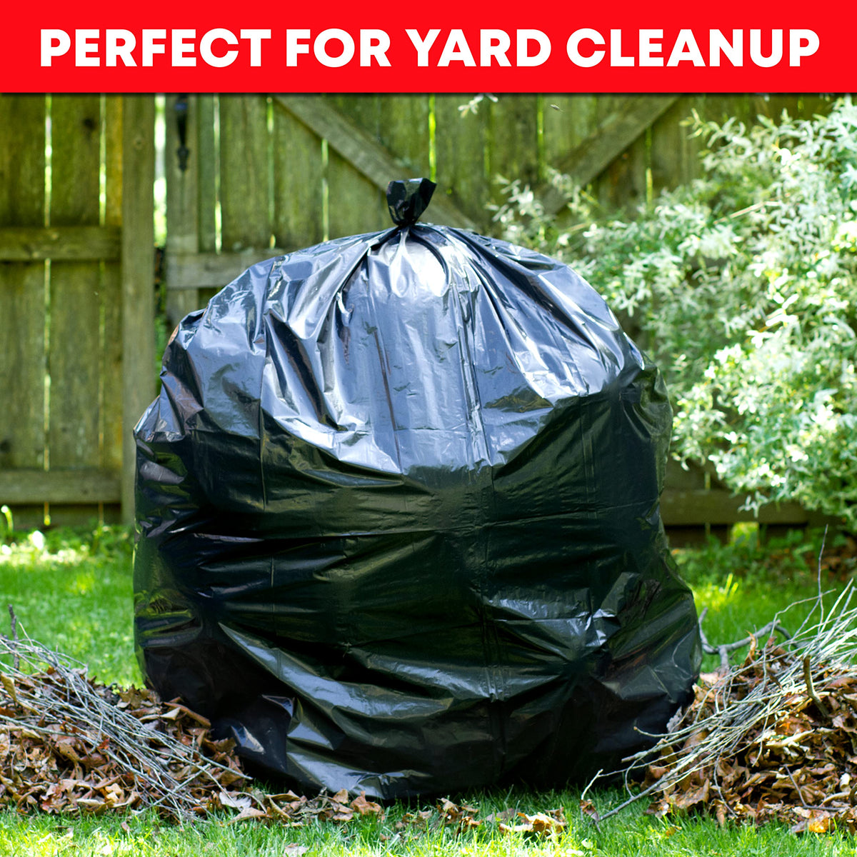 95 Gallon 2 Mil Heavy Duty Trash Bags 25 Count H5092