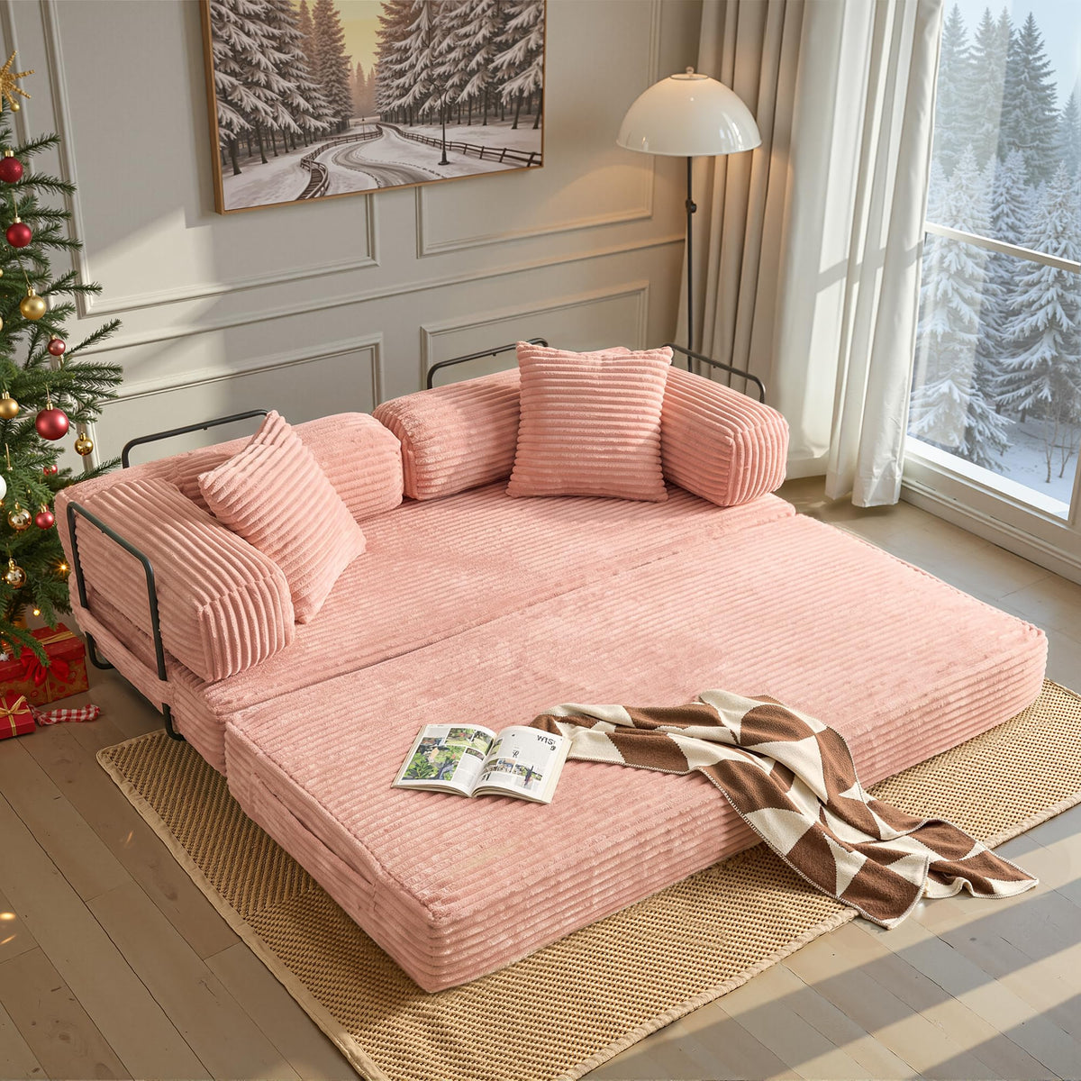 Convertible Futon Sofa Bed Q377